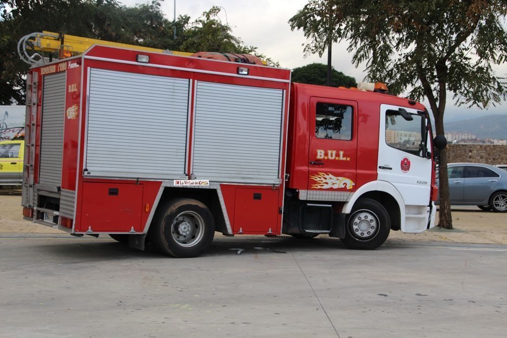 El SEIS sofoca un incendio forestal en Fuerte Mendizábal, complicado por el poniente